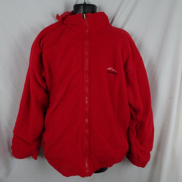 GoGo Sports Inc. Alaska Men Red Reversible Jacket Size XXL - Picture 5 of 12